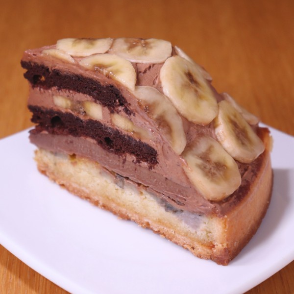 チョコバナナタルト