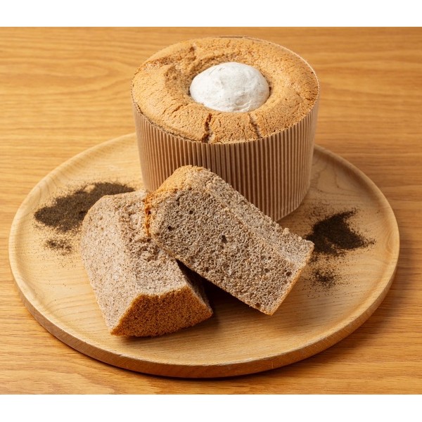 ６月のShihoのシフォンケーキは「ほうじ茶」